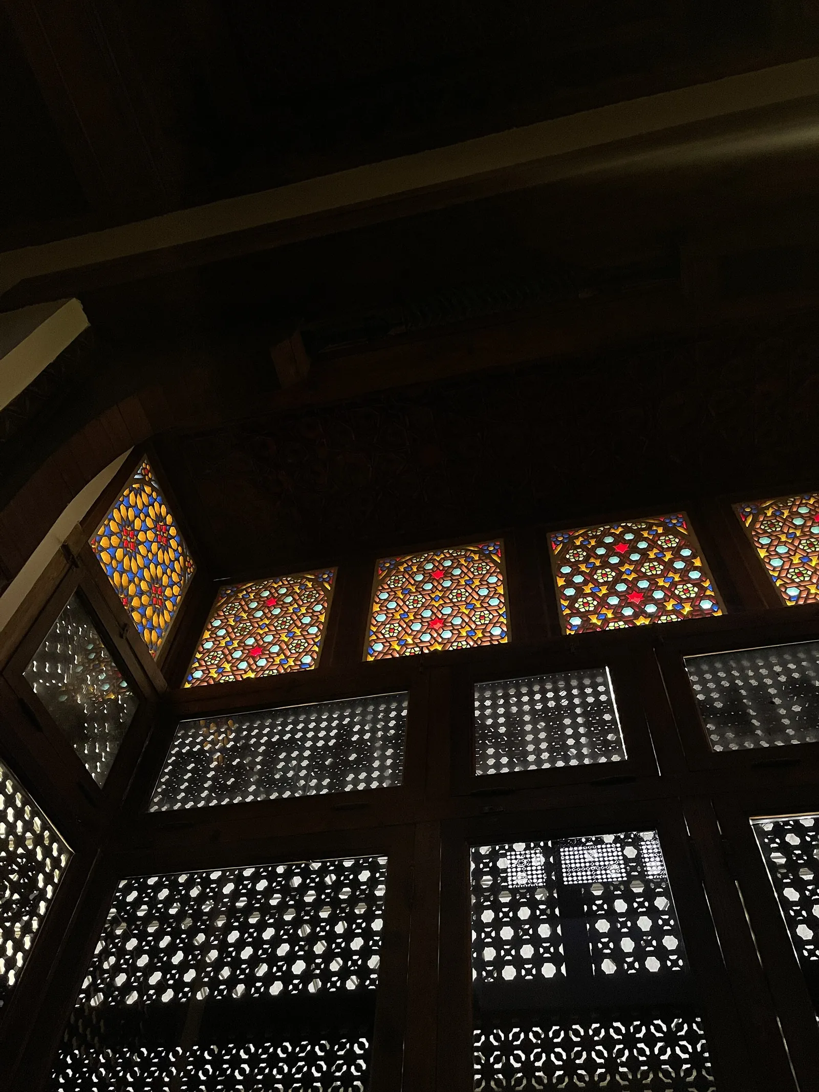 Architectural details at the Coptic Museum in Cairo